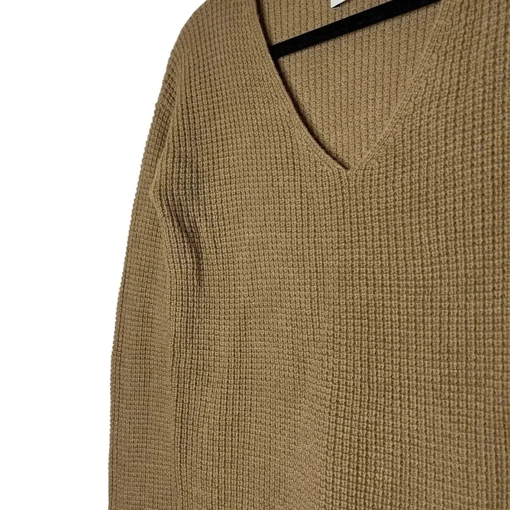 Aritzia Wilfred Free Wool Wolter Sweater in Constant Camel Long Sleeve Size XXS - Picture 9 of 11